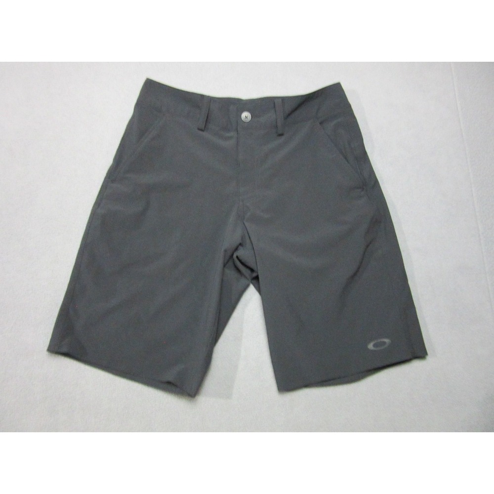 Oakley Shorts Mens 30 Black Stretch Performance Fit Hybrid Golf Sports Active